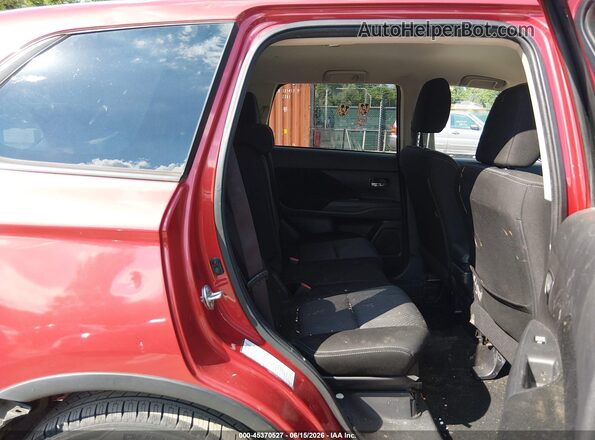 JA4AD3A36JZ032199 2018 MITSUBISHI OUTLANDER Red VIN კოდის სტიკერის ხედი