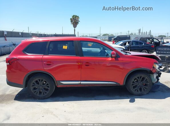 JA4AD3A36JZ040447 2018 MITSUBISHI OUTLANDER Red Vista interior trasera
