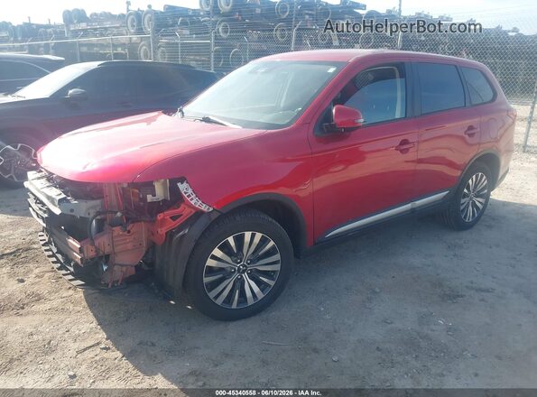 JA4AD3A36LZ012313 2020 MITSUBISHI OUTLANDER Red Przód lewy