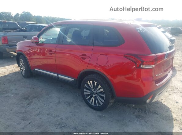 JA4AD3A36LZ012313 2020 MITSUBISHI OUTLANDER Red Tył lewy
