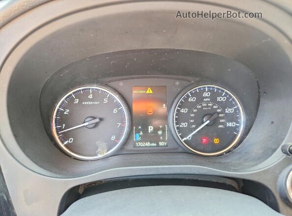 JA4AD3A37GZ004257 2016 MITSUBISHI OUTLANDER White Widok zestawu wskaźników