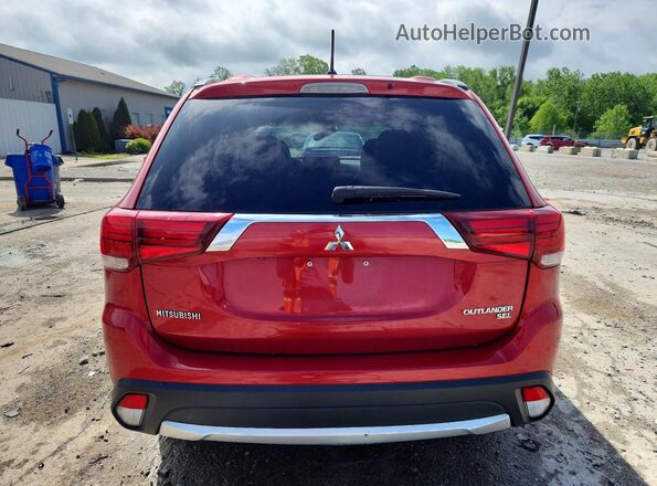 JA4AD3A37GZ035914 2016 MITSUBISHI OUTLANDER Red Widok z tyłu