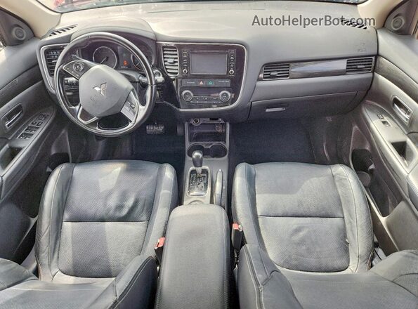 JA4AD3A37GZ035914 2016 MITSUBISHI OUTLANDER Red Widok deski rozdzielczej