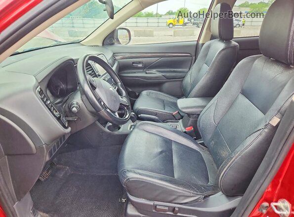 JA4AD3A37GZ035914 2016 MITSUBISHI OUTLANDER Red Widok wnętrza z przodu