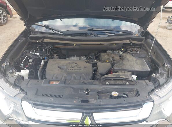 JA4AD3A37GZ061705 2016 MITSUBISHI OUTLANDER Black Вид ззаду