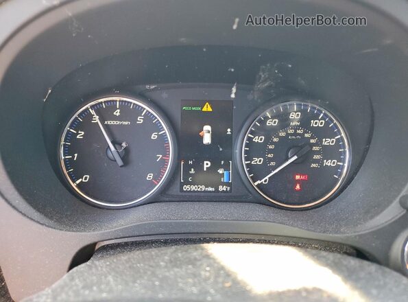 JA4AD3A37KZ036182 2019 MITSUBISHI OUTLANDER White Widok zestawu wskaźników