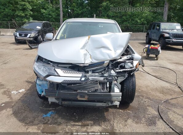 JA4AD3A37KZ041818 2019 MITSUBISHI OUTLANDER Silver Вид спереду