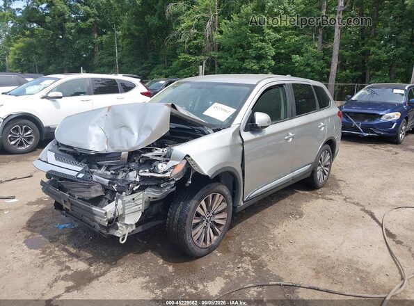 JA4AD3A37KZ041818 2019 MITSUBISHI OUTLANDER Silver Передня ліва чверть