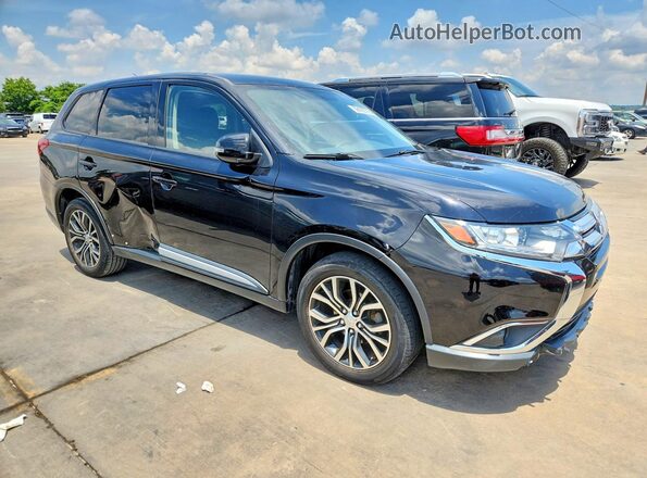 JA4AD3A38GZ011797 2016 MITSUBISHI OUTLANDER Black Передня права чверть