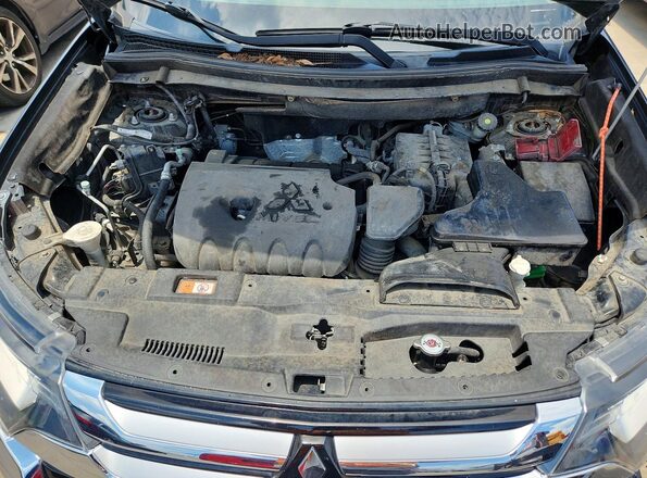 JA4AD3A38GZ011797 2016 MITSUBISHI OUTLANDER Black Вид підкапотного простору