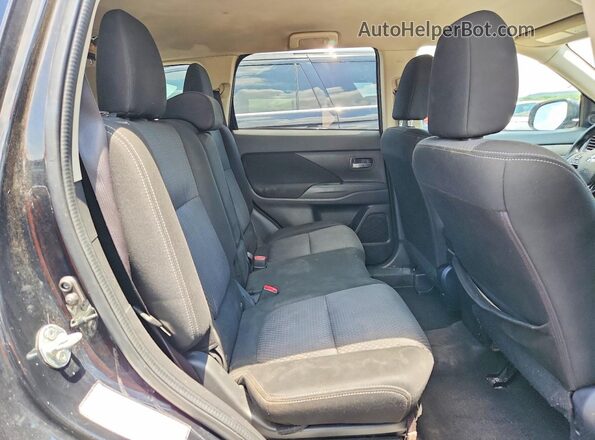 JA4AD3A38GZ011797 2016 MITSUBISHI OUTLANDER Black Вид задньої частини салону