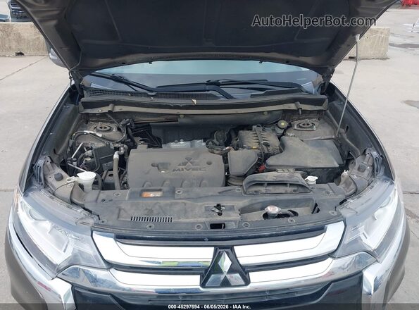 JA4AD3A38JZ064409 2018 MITSUBISHI OUTLANDER Коричневый Вид сзади