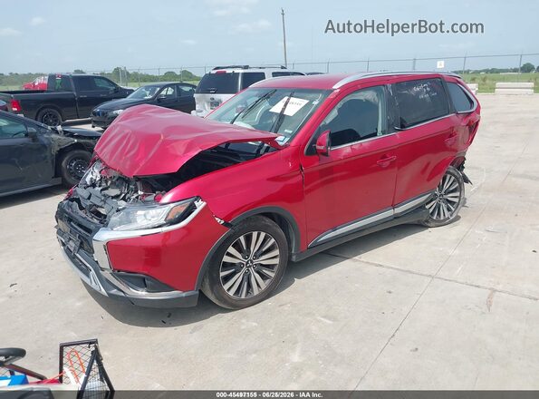 JA4AD3A38KZ034781 2019 MITSUBISHI OUTLANDER Красный Передняя левая четверть