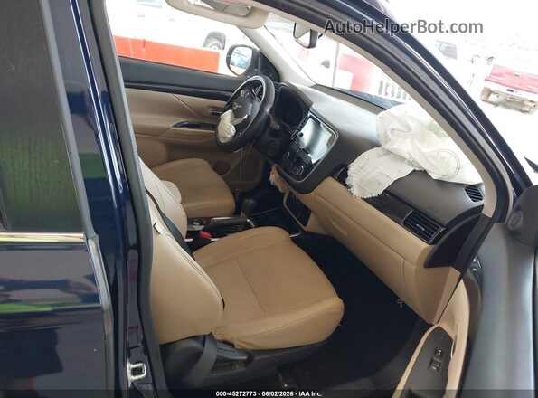 JA4AD3A39JZ014179 2018 MITSUBISHI OUTLANDER Blue Вид салону спереду