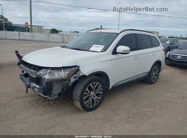 JA4AD3A3XGZ017620 2016 MITSUBISHI OUTLANDER White წინა მარცხენა ხედი სამი მეოთხედიდან