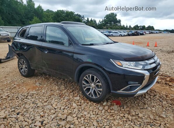 JA4AD3A3XHZ057598 2017 MITSUBISHI OUTLANDER Черный Передняя правая четверть