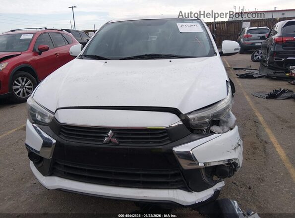 JA4AP3AU0GZ058029 2016 MITSUBISHI OUTLANDER SPORT White Widok zestawu wskaźników