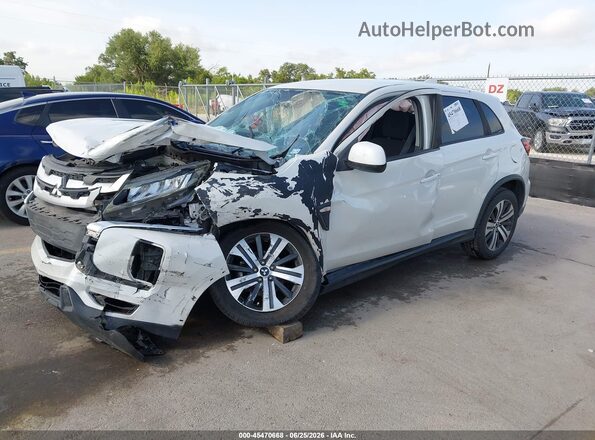 JA4AP3AU0LU022137 2020 MITSUBISHI OUTLANDER SPORT White Przód lewy