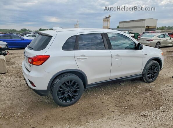 JA4AP3AU1KU009587 2019 MITSUBISHI OUTLANDER White Tył prawy