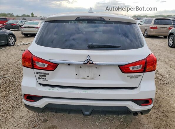 JA4AP3AU1KU009587 2019 MITSUBISHI OUTLANDER White Widok z tyłu