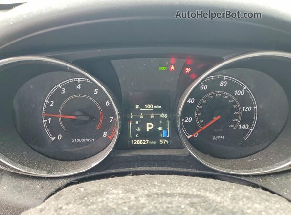 JA4AP3AU1KU009587 2019 MITSUBISHI OUTLANDER White Widok zestawu wskaźników