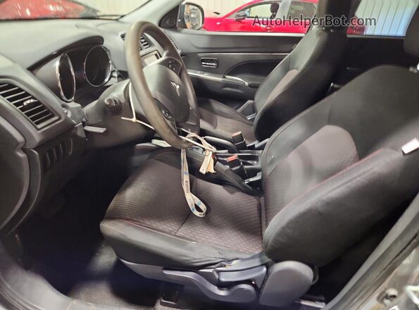 JA4AP3AU1KU035574 2019 MITSUBISHI OUTLANDER Gray წინა სალონის ხედი