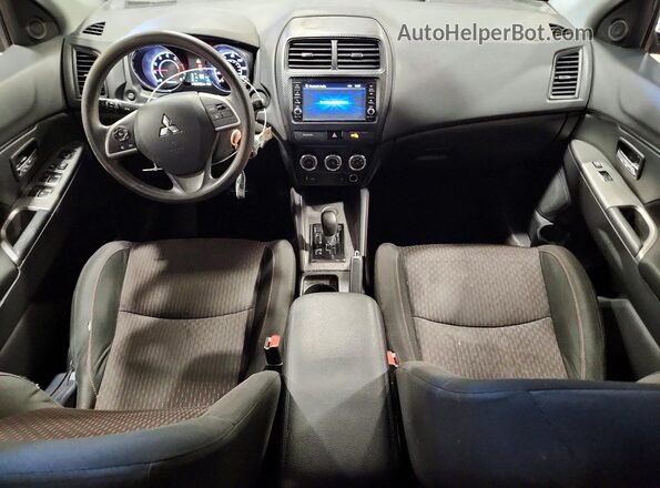 JA4AP3AU1KU035574 2019 MITSUBISHI OUTLANDER Gray წინა პანელის ხედი