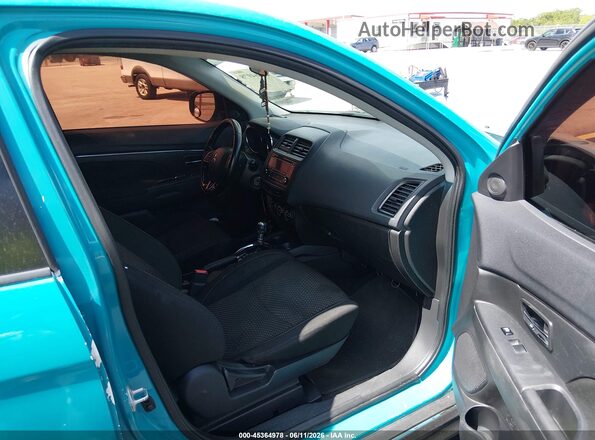 JA4AP3AU2GZ061188 2016 MITSUBISHI OUTLANDER SPORT Зеленый Вид салона спереди