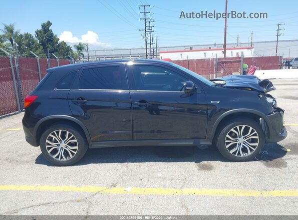 JA4AP3AU2GZ064253 2016 MITSUBISHI OUTLANDER SPORT Черный Вид задней части салона