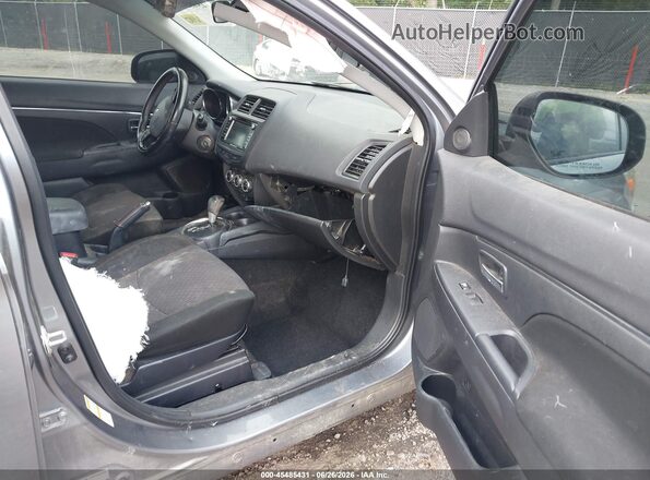 JA4AP3AU2HZ040648 2017 MITSUBISHI OUTLANDER SPORT Gray Вид салону спереду