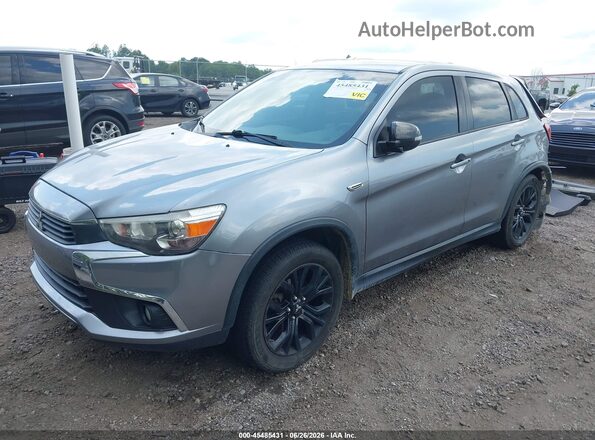 JA4AP3AU2HZ040648 2017 MITSUBISHI OUTLANDER SPORT Gray Передня ліва чверть