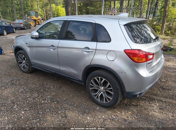 JA4AP3AU2HZ058857 2017 MITSUBISHI OUTLANDER Silver უკანა მარცხენა