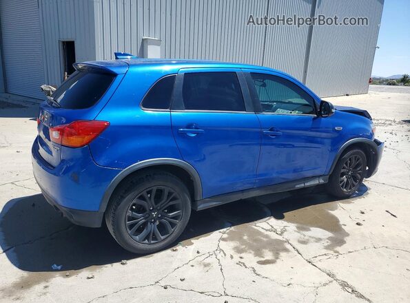 JA4AP3AU2HZ070202 2017 MITSUBISHI OUTLANDER Blue 