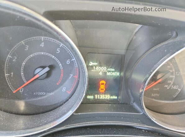 JA4AP3AU2HZ070538 2017 MITSUBISHI OUTLANDER Brown Widok zestawu wskaźników