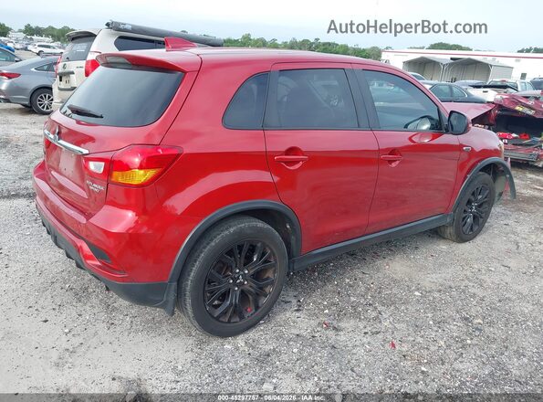 JA4AP3AU2KU010506 2019 MITSUBISHI OUTLANDER SPORT Бордовый Задняя правая четверть