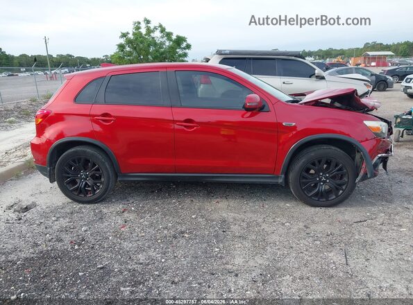 JA4AP3AU2KU010506 2019 MITSUBISHI OUTLANDER SPORT Бордовый Вид задней части салона