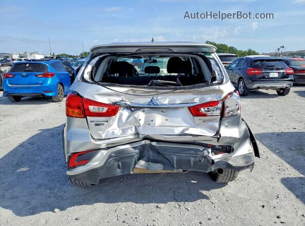 JA4AP3AU2KU012286 2019 MITSUBISHI OUTLANDER Silver Вид ззаду