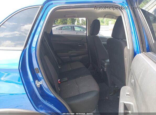 JA4AP3AU2KU014703 2019 MITSUBISHI OUTLANDER SPORT Blue Widok naklejki z numerem VIN