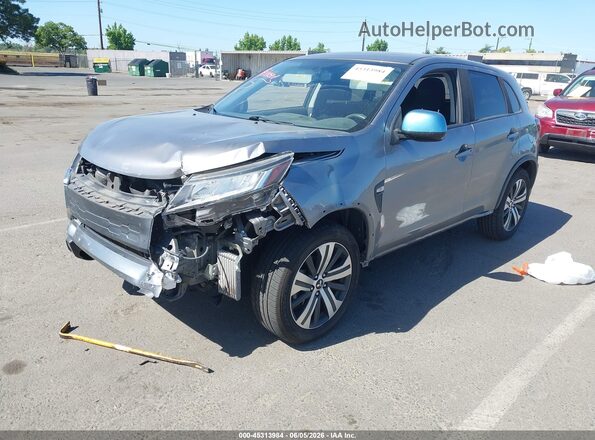 JA4AP3AU2LU003315 2020 MITSUBISHI OUTLANDER SPORT Silver Front left