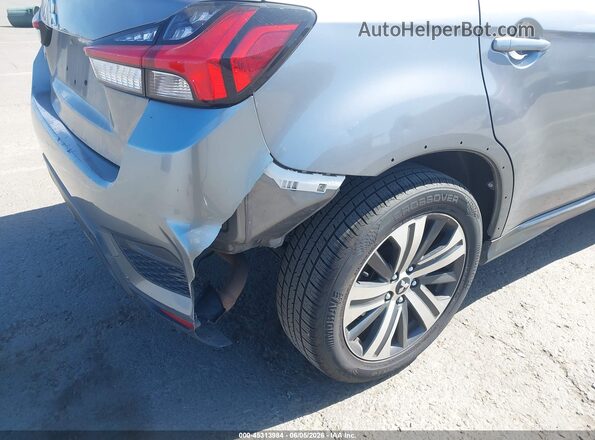 JA4AP3AU2LU003315 2020 MITSUBISHI OUTLANDER SPORT Silver Front view