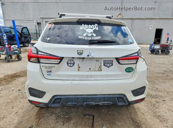 JA4AP3AU2LU006716 2020 MITSUBISHI OUTLANDER Белый Вид сзади