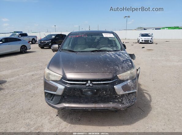JA4AP3AU3KU005671 2019 MITSUBISHI OUTLANDER SPORT Brown Vista del cuadro de instrumentos