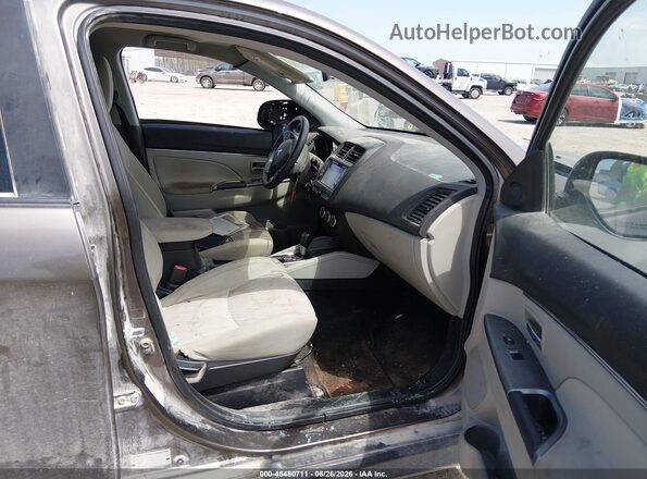 JA4AP3AU3KU005671 2019 MITSUBISHI OUTLANDER SPORT Brown Vista interior delantera