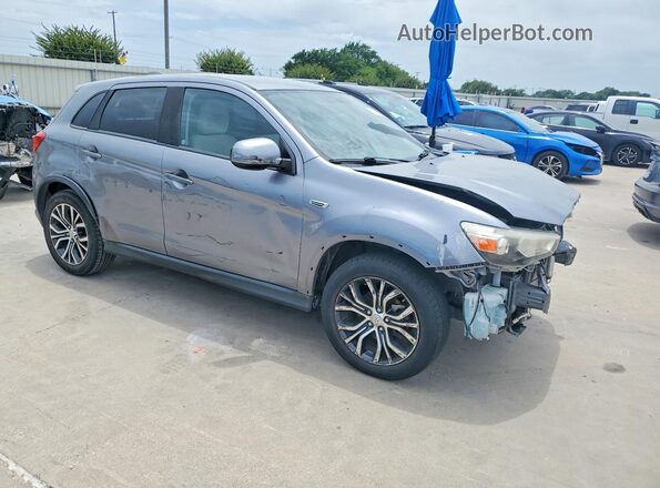 JA4AP3AU4HZ026685 2017 MITSUBISHI OUTLANDER Gray Передня права чверть