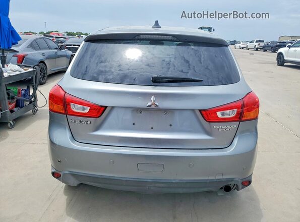 JA4AP3AU4HZ026685 2017 MITSUBISHI OUTLANDER Gray Вид ззаду
