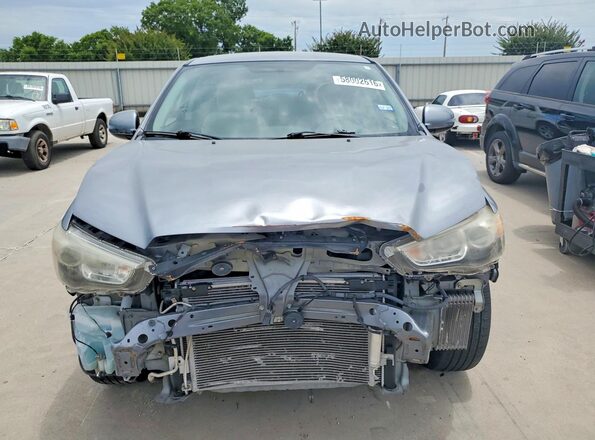 JA4AP3AU4HZ026685 2017 MITSUBISHI OUTLANDER Gray Вид спереду