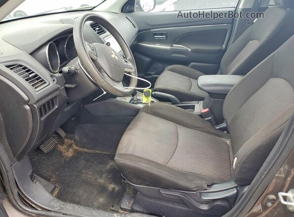 JA4AP3AU4JZ027213 2018 MITSUBISHI OUTLANDER Beige Vista interior delantera
