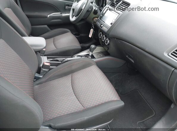JA4AP3AU4KU011608 2019 MITSUBISHI OUTLANDER SPORT White წინა სალონის ხედი
