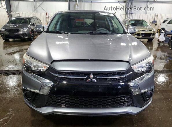 JA4AP3AU4KU014900 2019 MITSUBISHI OUTLANDER Silver Front view