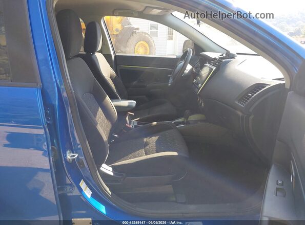 JA4AP3AU4LU002117 2020 MITSUBISHI OUTLANDER SPORT Blue წინა სალონის ხედი